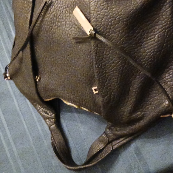 Vince Camuto Steph tote black leather - Picture 4 of 7
